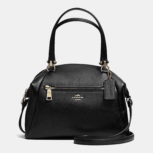Luxury Handbags Coach Prairie Satchel In Pebble Leather | Women